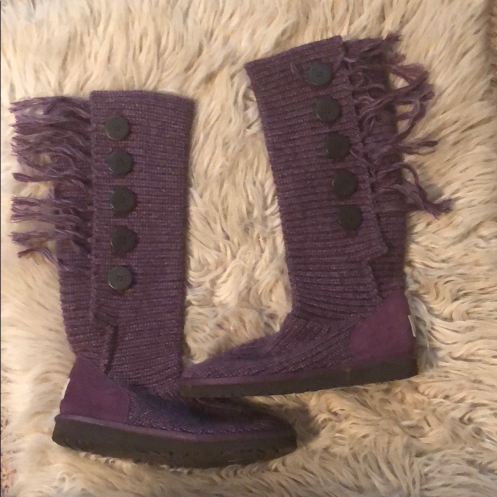 Ugg Classic Cardy Fringe